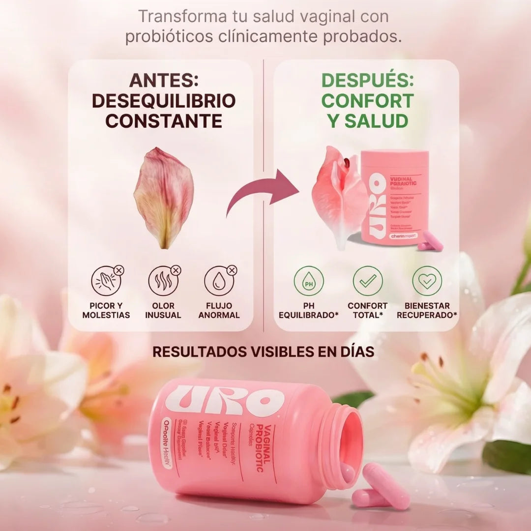 Probióticos Femenino para Recuperar tu Intimidad y Bienestar Vaginal